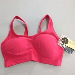 New Truekind Daily Comfort Pink Wireless Shaper Bra Size 2XL w/ Extender